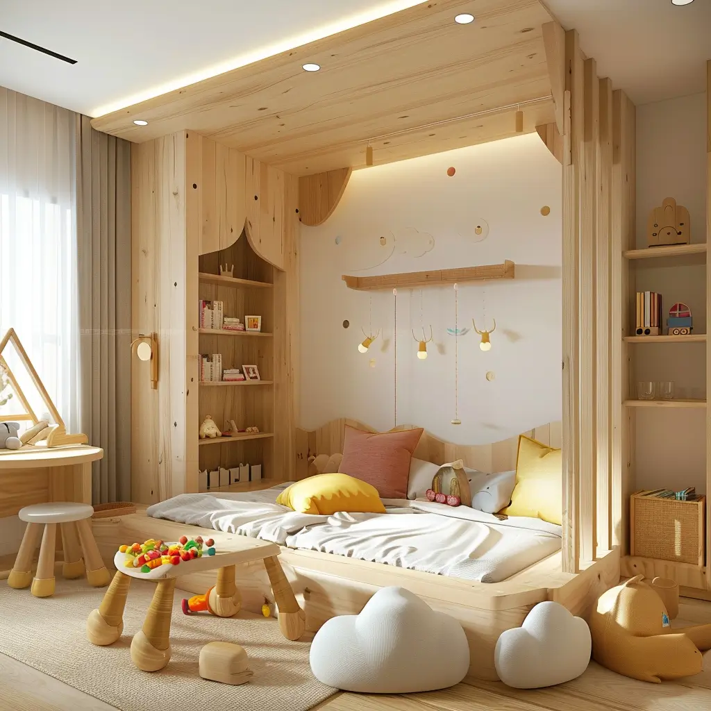 חדרי ילדים עץ מלא
